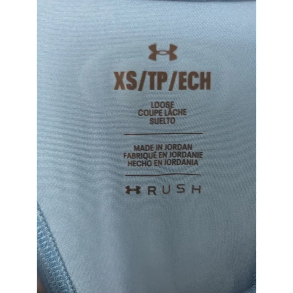 UNDER ARMOUR MEN'S VANISH ENERGY‎ TANK TOP XL Color Blue